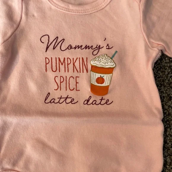 Pumpkin-Themed Kids Bodysuits - Picture 3 of 5
